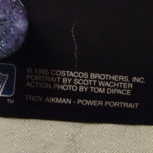 Vintage Troy Aikman Power Portrait Poster - Picture 8 of 8
